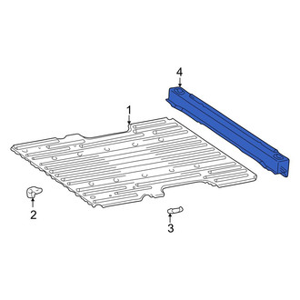 Toyota OE - Rear Truck Bed Floor Sill