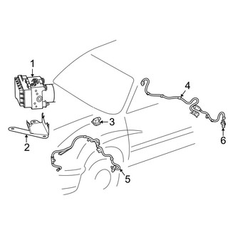 Toyota OE - Electrical - ABS Components (3.4L)