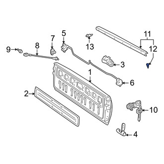 Toyota OE - Trunk Trim Panel Clip