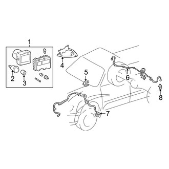 Toyota OE - Electrical - ABS Components (4.7L)