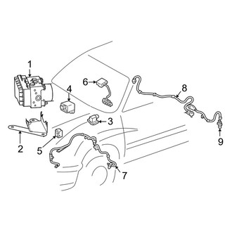 Toyota OE - Electrical - ABS Components (4.7L)