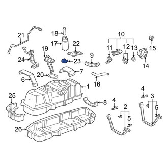 Toyota OE - Fuel Filter Insulator