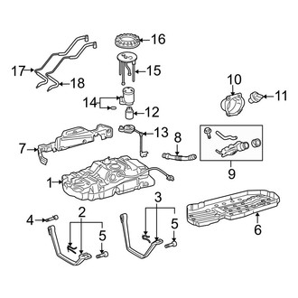 Toyota OE - Fuel System Components