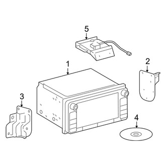 Toyota OE - Electrical - Navigation System Components (4.7L)