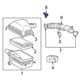 Toyota OE - Mass Air Flow Sensor