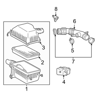 Toyota OE - Engine - Air Intake (3.4L)