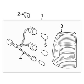 Toyota OE - Rear Lamps - Combination Lamps