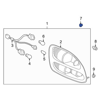 Toyota OE - Tail Light Grommet