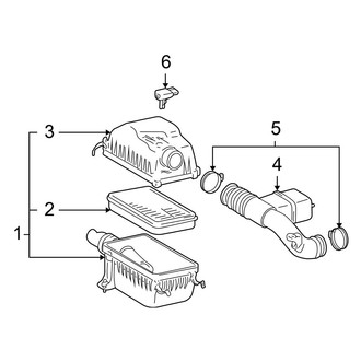 Toyota OE - Engine - Air Intake (4.7L)