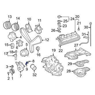 Toyota OE - Engine Timing Cover Spacer