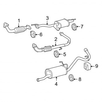 2006 Toyota Tundra OEM Exhaust Parts | Systems, Tips — CARiD.com