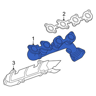 Toyota OE - Left Exhaust Manifold
