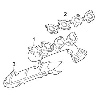 Toyota OE - Exhaust System - Manifold (4.7L)