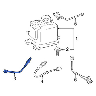 Toyota OE - Front Right Oxygen Sensor