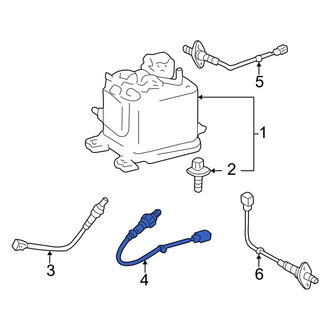 Toyota OE - Front Left Oxygen Sensor
