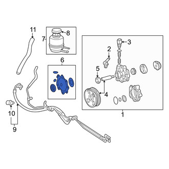 Toyota OE - Power Steering Pump Seal Kit