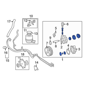 Toyota OE - Power Steering Pump