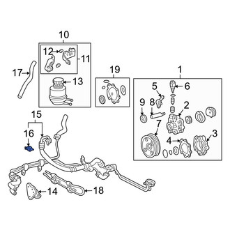Toyota Tundra OEM Steering Parts Fluids, Pumps, Kits — CARiD