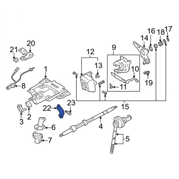 Steering Column Clamp