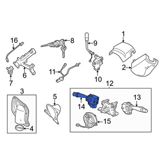 Toyota OE - Wiper Switch