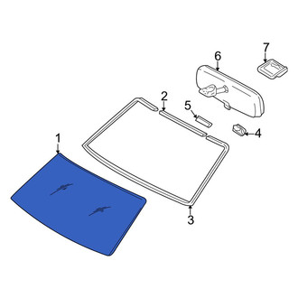 Toyota OE - Front Windshield