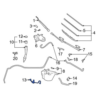 Toyota OE - Washer Fluid Level Sensor