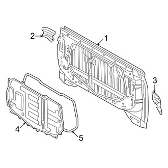Toyota OE - Cab - Back Panel (Double Cab)