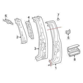 Toyota OE - Cab - Side Panel (Access Cab)