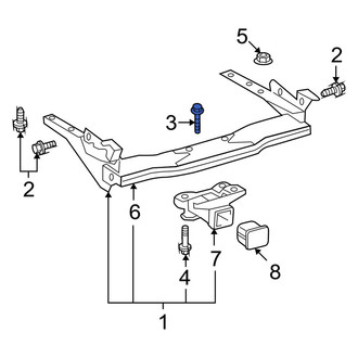 Toyota OE - Rear Suspension Control Arm Bolt