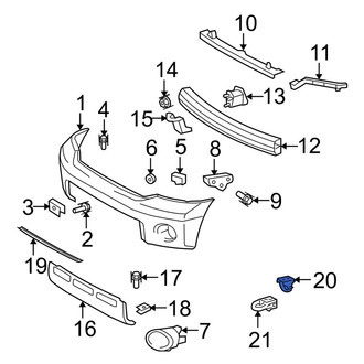 Toyota OE - Front Tow Hook