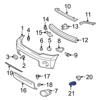 Toyota OE - Front Tow Hook