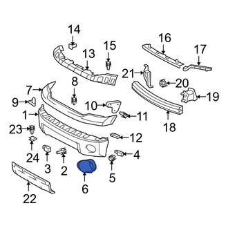 Toyota OE - Front Left Fog Light