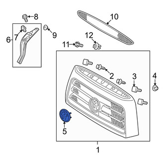 Toyota OE - Front Grille Emblem