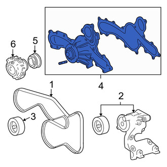 Toyota OE - Engine Water Pump