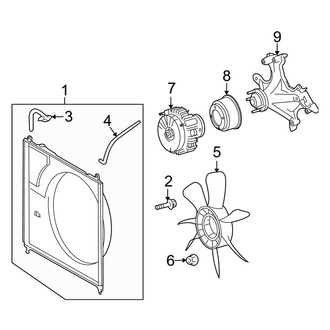 Toyota OE - Cooling Fan (4.7L)