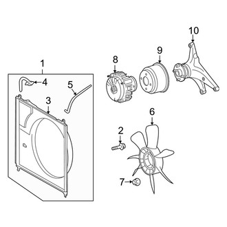 Toyota OE - Cooling Fan (4.6L)