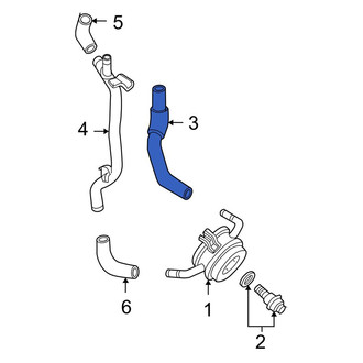 Toyota OE - Engine Oil Cooler Line