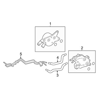 Toyota OE - Cooling - Trans Oil Cooler (With Towing Package), (5.7L)