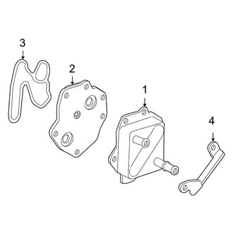 Toyota OE - Cooling - Engine Oil Cooler (4.6L)