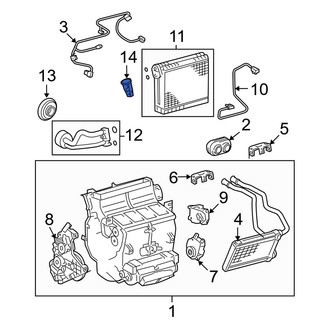 Toyota OE - A/C Expansion Valve