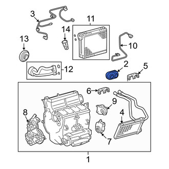 Toyota OE - HVAC Unit Case Grommet