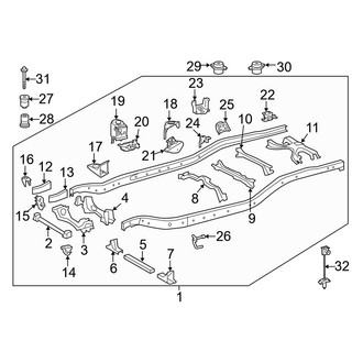Toyota OE - Frame & Components