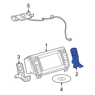 Toyota OE - Right GPS Navigation System Bracket