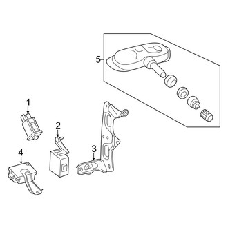 Toyota OE - Electrical - Tire Pressure Monitor Components (Base / Limited / Platinum)