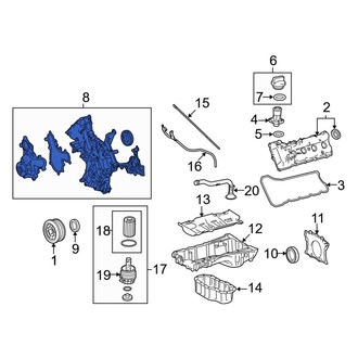 Toyota OE - Engine Timing Cover