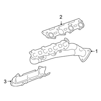 Toyota OE - Exhaust System - Manifold (4.7L)