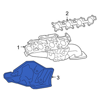 Toyota OE - Right Exhaust Manifold Heat Shield