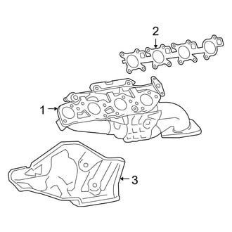 Toyota OE - Exhaust System - Manifold