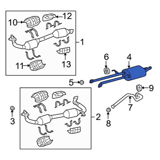 Toyota OE - Exhaust Muffler