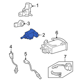 Toyota OE - Vapor Canister Purge Solenoid